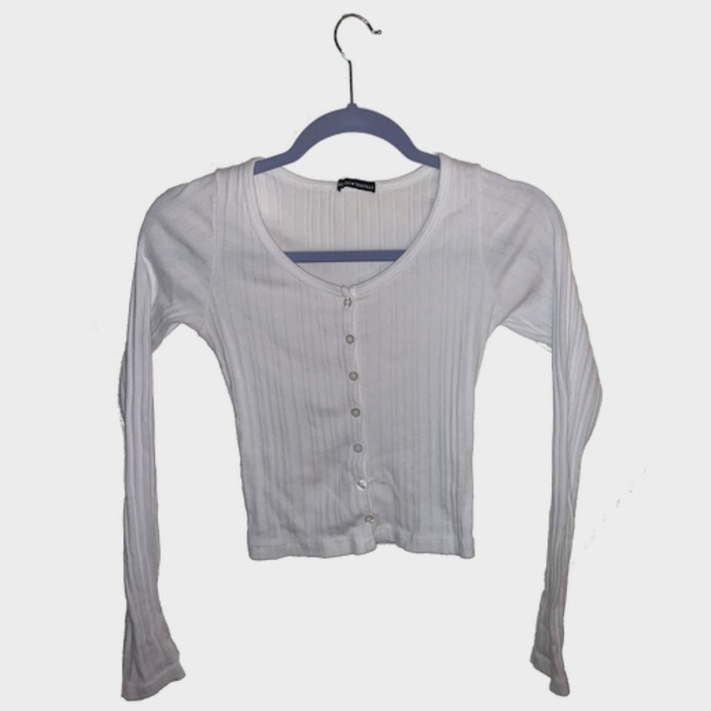 White Button Down Brandy Melville Shirt